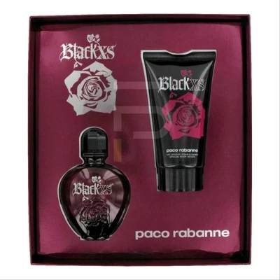 Paco Rabanne - Black XS Elle női 80ml parfüm szett  