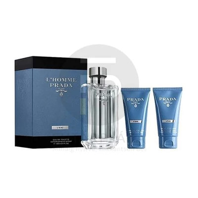 Prada - L'Homme L'Eau férfi 100ml parfüm szett  2.
