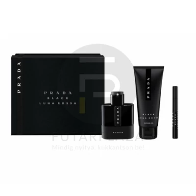 Prada - Luna Rossa Black férfi 100ml parfüm szett  2.