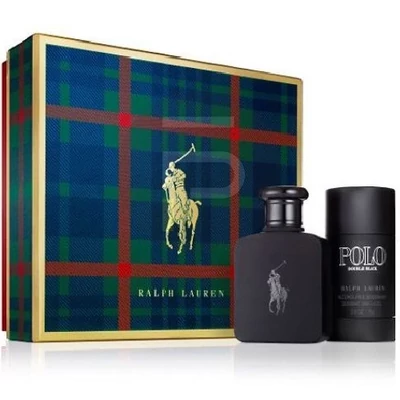 Ralph Lauren - Polo Double Black férfi 125ml parfüm szett  