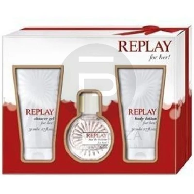 Replay - Replay for Her női 20ml parfüm szett  