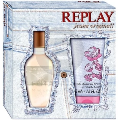 Replay - Jeans Original női 20ml parfüm szett  