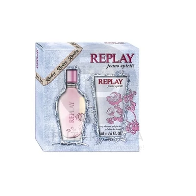 Replay - Jeans Spirit! női 20ml parfüm szett  