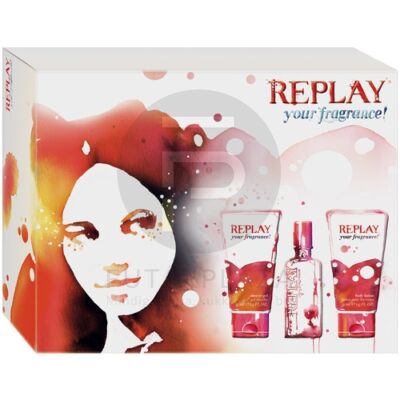 Replay - Your Fragrance női 20ml parfüm szett  