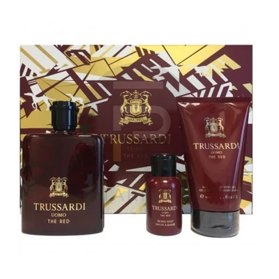 Trussardi - Uomo The Red férfi 100ml parfüm szett  1.