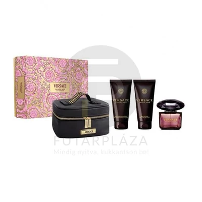 Versace - Crystal Noir edp női 90ml parfüm szett  19.