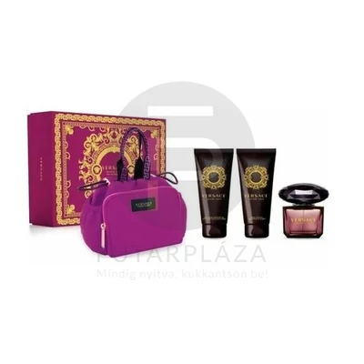 Versace - Crystal Noir edt női 90ml parfüm szett  18.