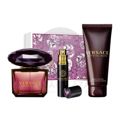 Versace - Crystal Noir edt női 90ml parfüm szett  15.