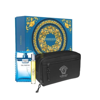 Versace - Eau Fraiche férfi 100ml parfüm szett  12.