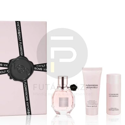 Viktor & Rolf - Flowerbomb edp női 50ml parfüm szett  