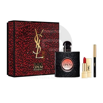 Yves Saint Laurent - Black Opium edp női 50ml parfüm szett  9.