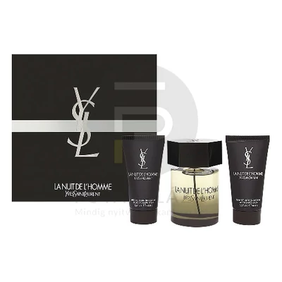 Yves Saint Laurent - L'Homme La Nuit férfi 100ml parfüm szett  3.
