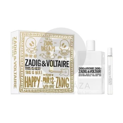 Zadig & Voltaire - This is Her! női 100ml parfüm szett  4.