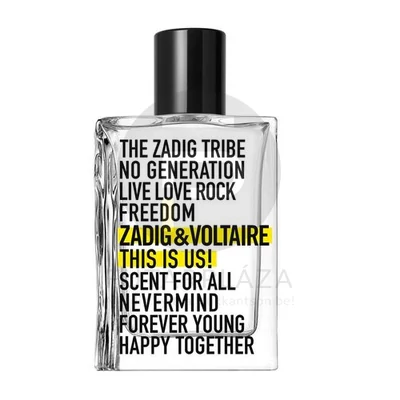 Zadig & Voltaire - This is Us! unisex 100ml edt teszter 