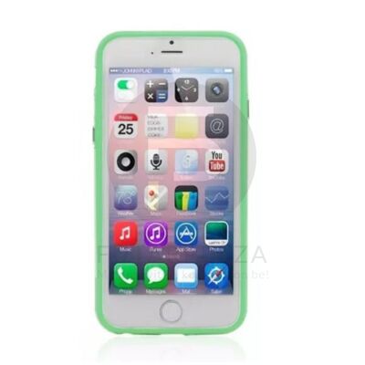 Iphone 6 műanyag keret - zöld 