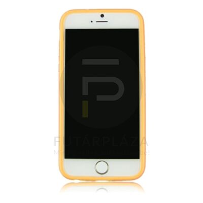 Iphone 6 műanyag keret - narancssárga 