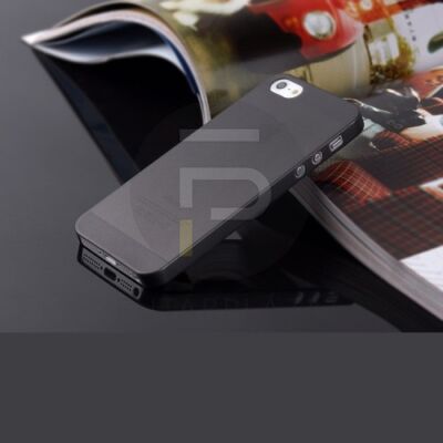 Iphone 5-5S-5G műanyag tok - fekete 